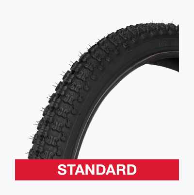 2 Tires 24 X 1.75 (47-507) Black Road Pneumatic City Bike For Kids - View #7