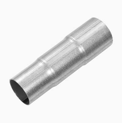Rakt rör med muff, 0,5 m, 51 mm - Biltema.se