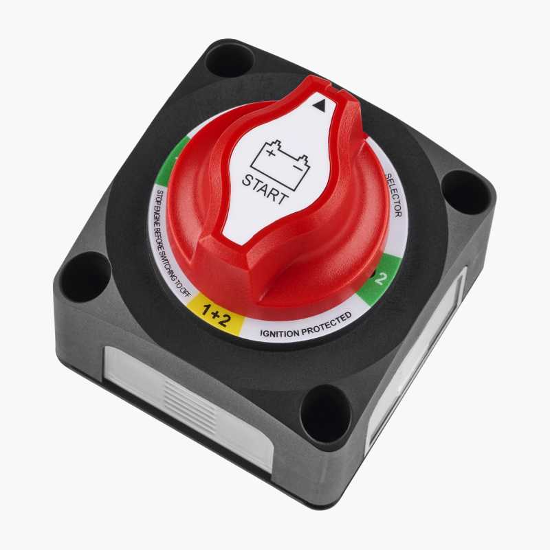 Batteriväljare 1-2-1+2-OFF - Biltema.se