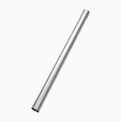 Rett rør med muffe, 1 m, 48 mm - Biltema.no