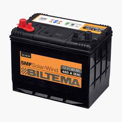 Bilbatteri 120ah Biltema