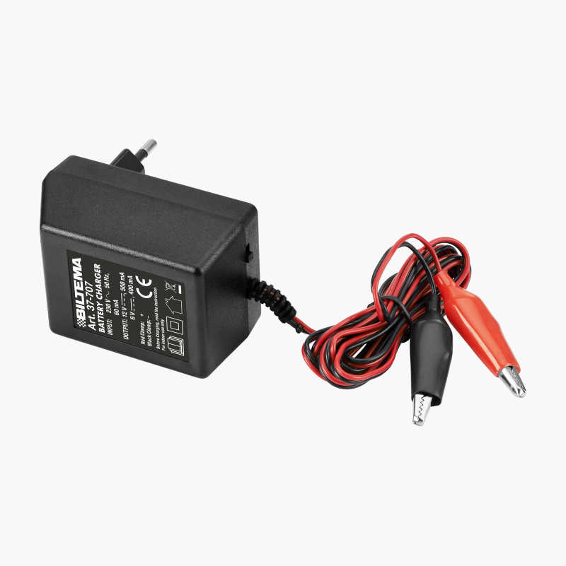 Battery Charger 6/12 V, 400/500 mA 