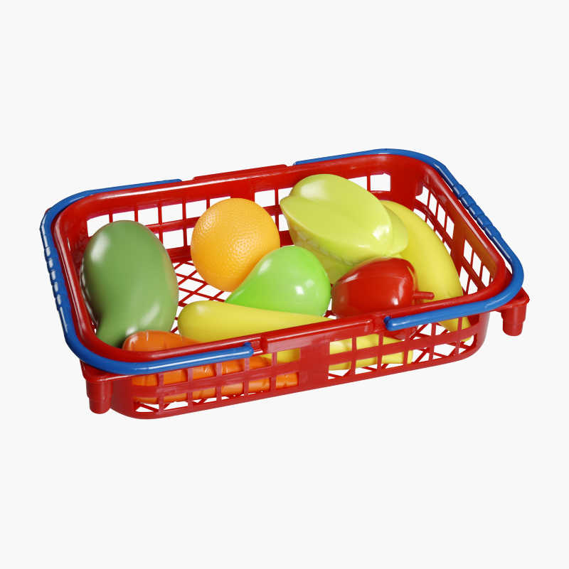 Toy Fruit Basket - Biltema.fi