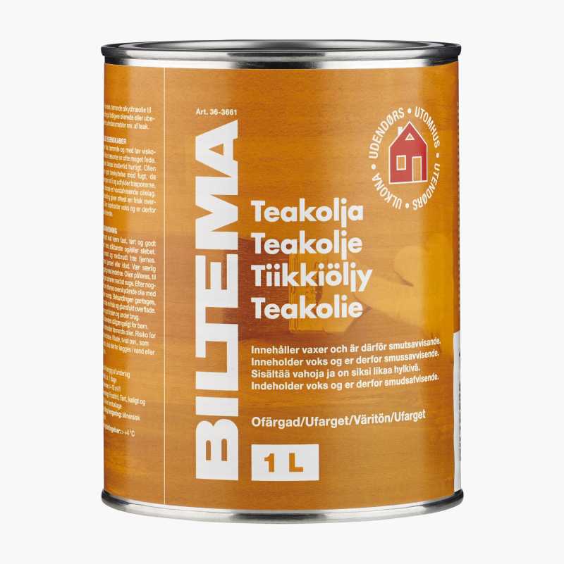 Teak oil, 1 L Biltema.se