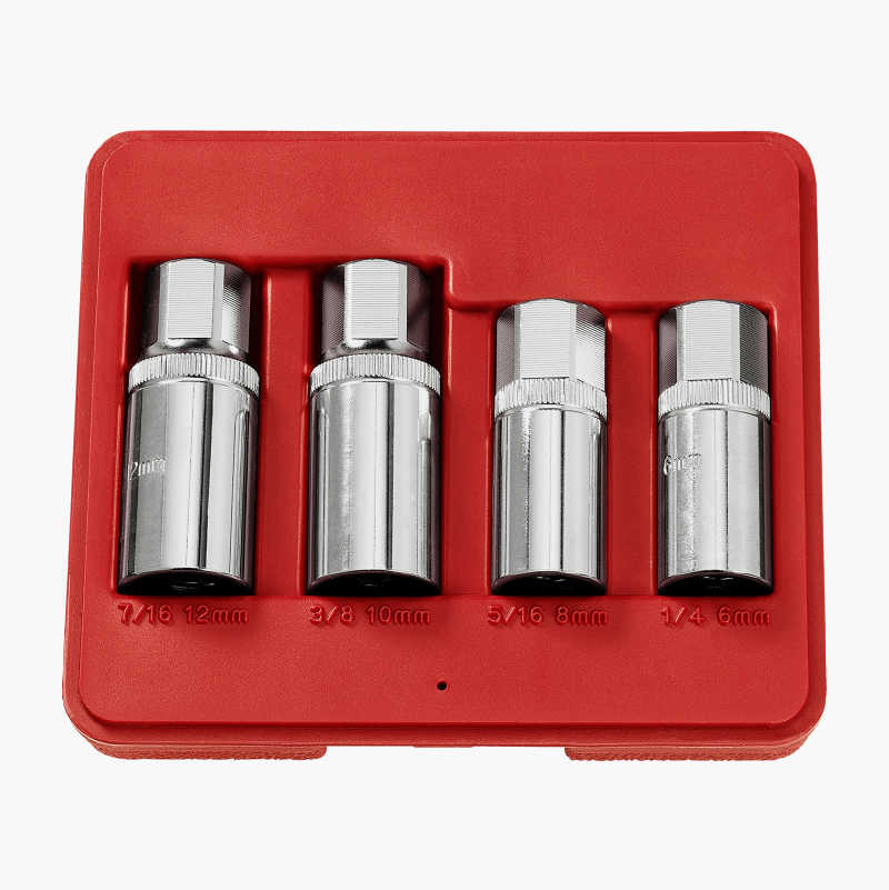Pin bolt extractors, 4 parts