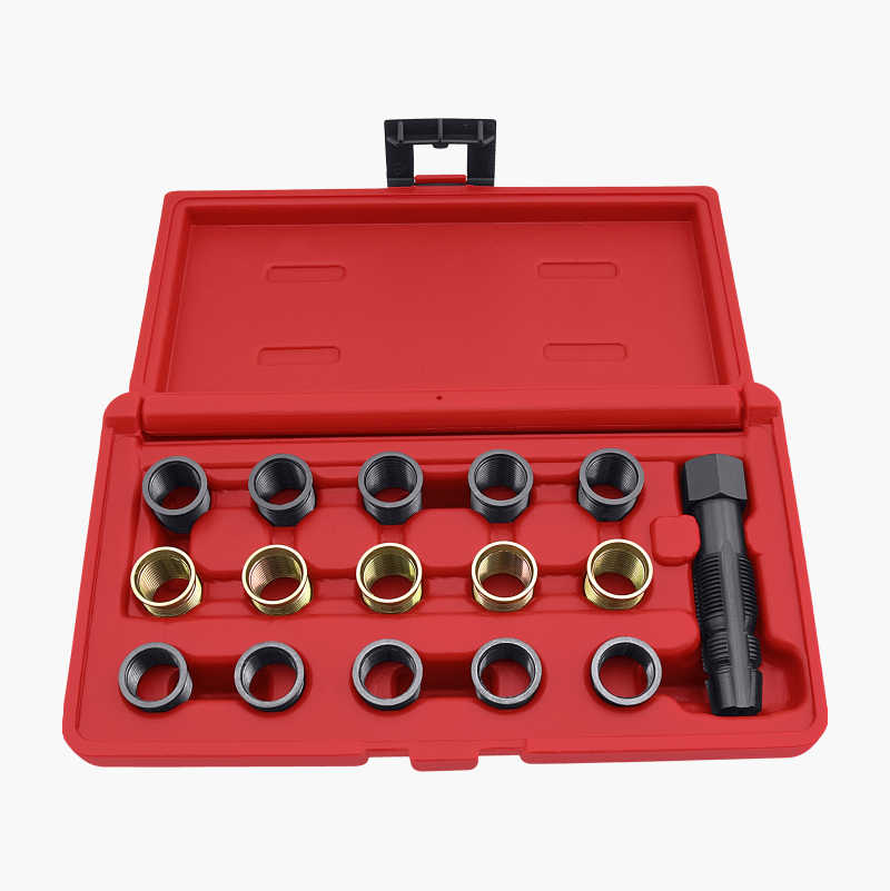 Spark plug thread repair kit