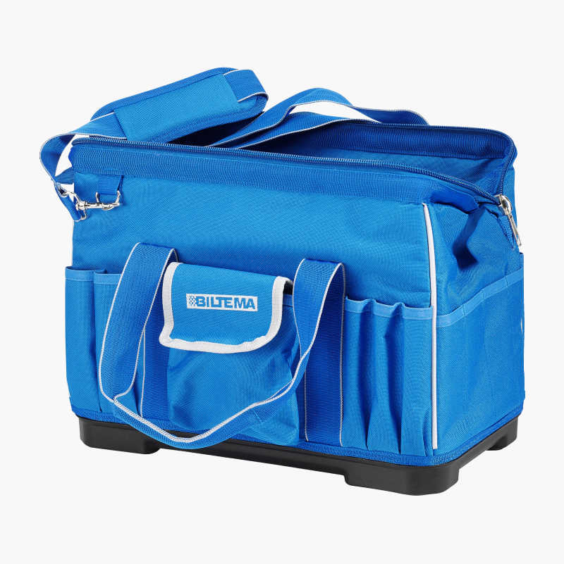 Fabric tool bag, 35 compartments Biltema.no