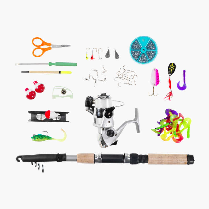 Rod and Reel Set, 1,85 m 