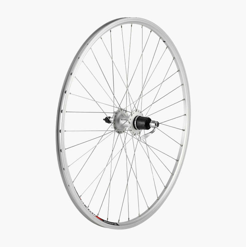 26 rear bike wheel with cassette