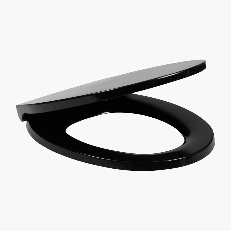 Toilet seat, softclosing Biltema.dk