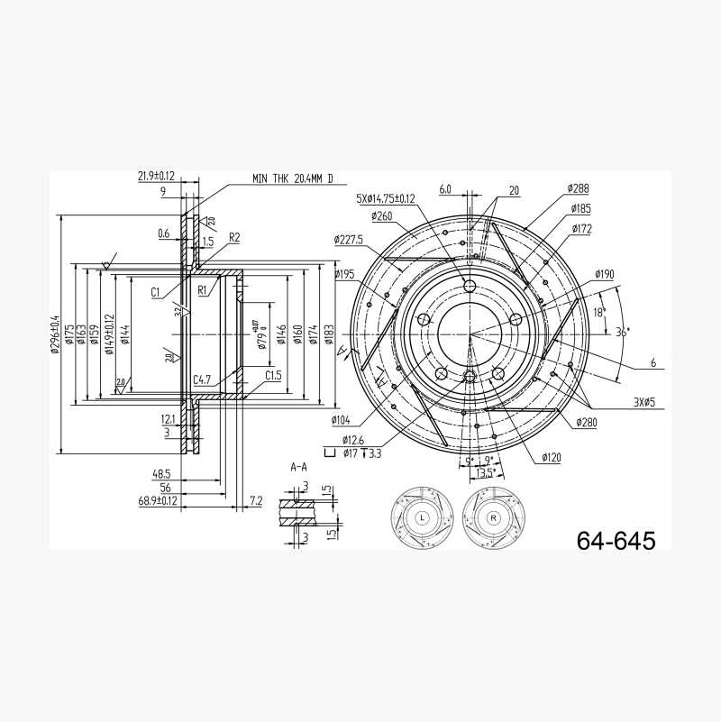 BRAKE DISC KIT