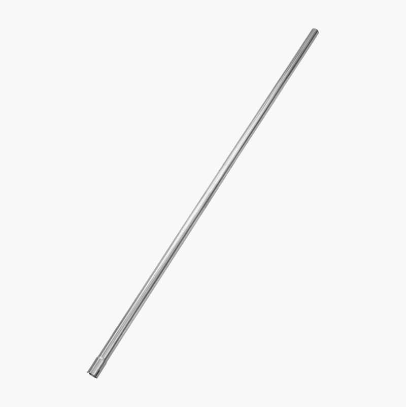Rett rør med muffe, 2 m, 42 mm - Biltema.no