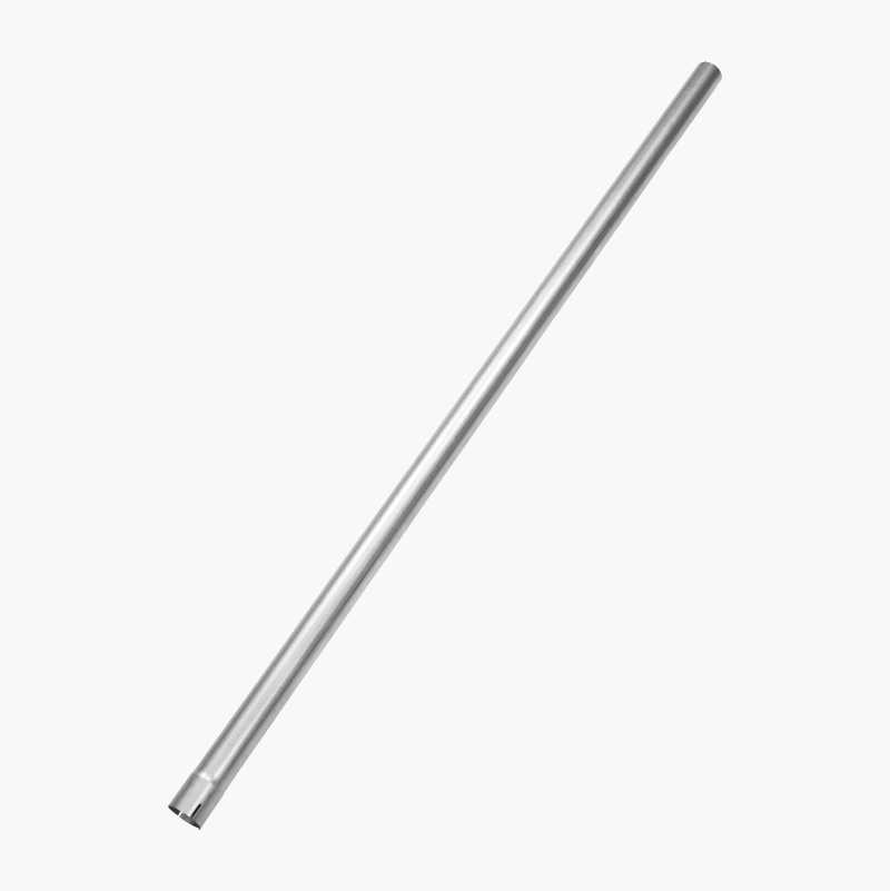 Lige rør med muffe, 2 m, 63,5 mm - Biltema.dk