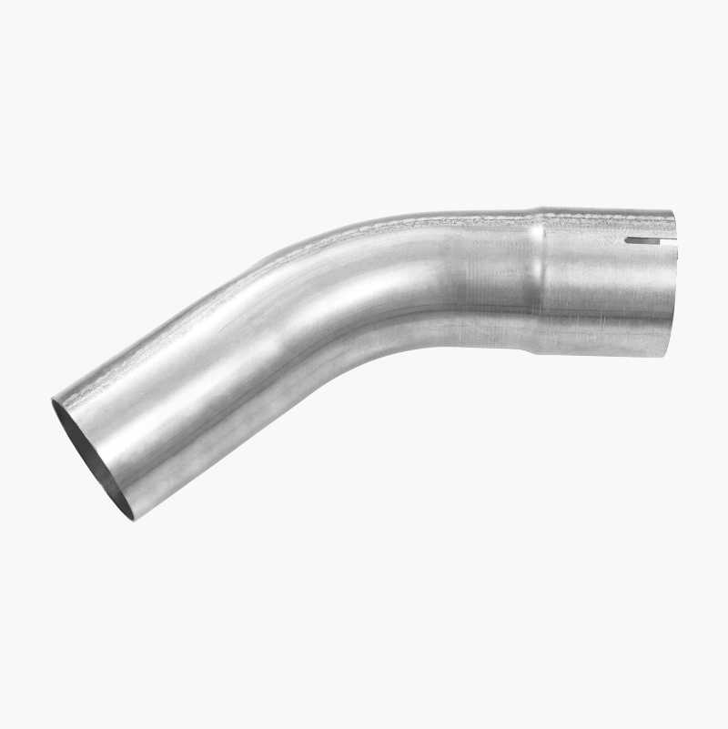 Elbow pipe with sleeve 45°, 76 mm