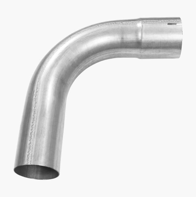 Elbow pipe with sleeve 90°, 76 mm