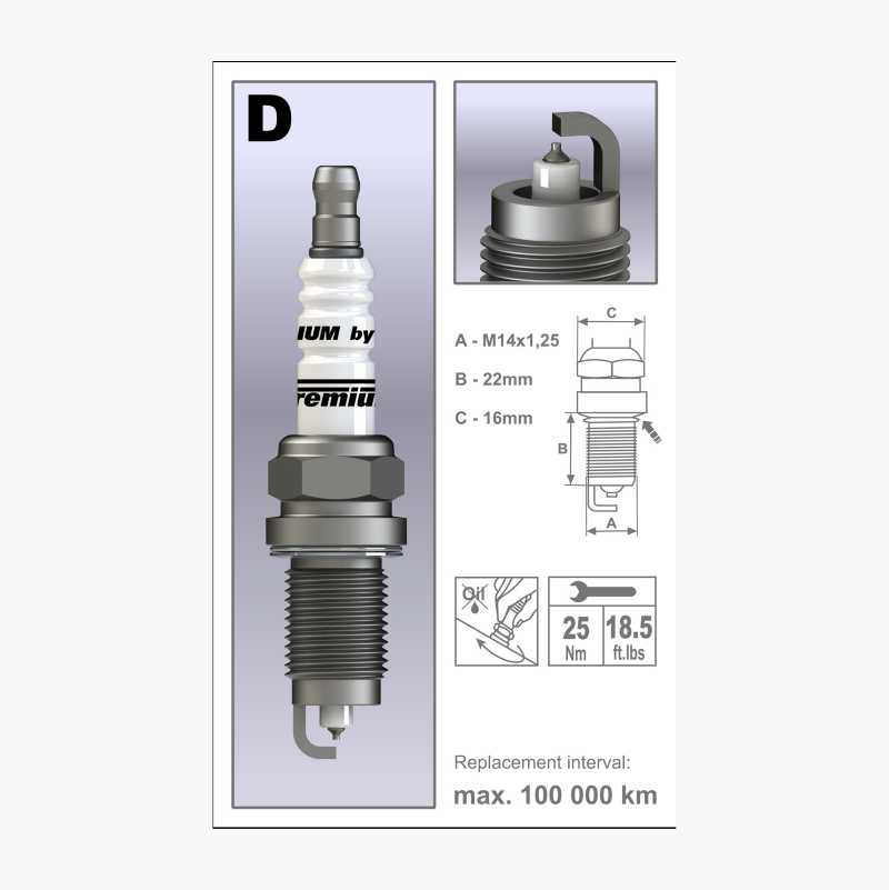 Spark plug P1