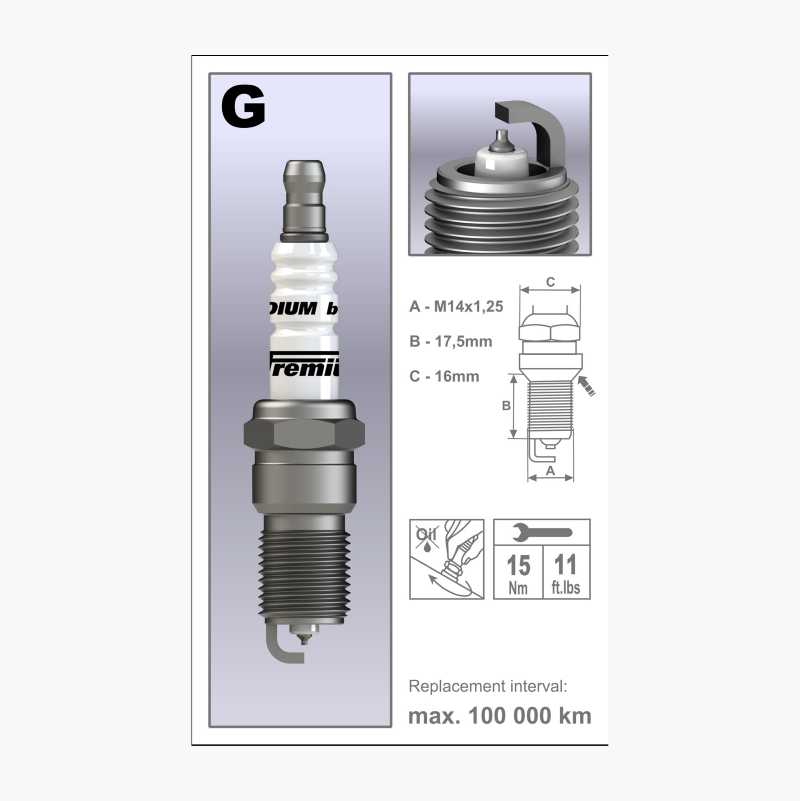 Spark plug P6