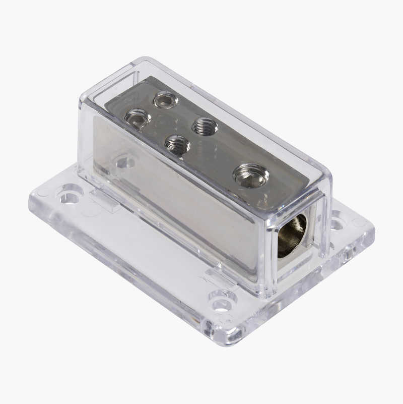 Power manifold block, rectangular