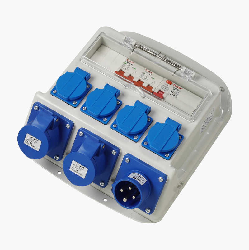 Portable Distribution Box, 3-phase 230 V 