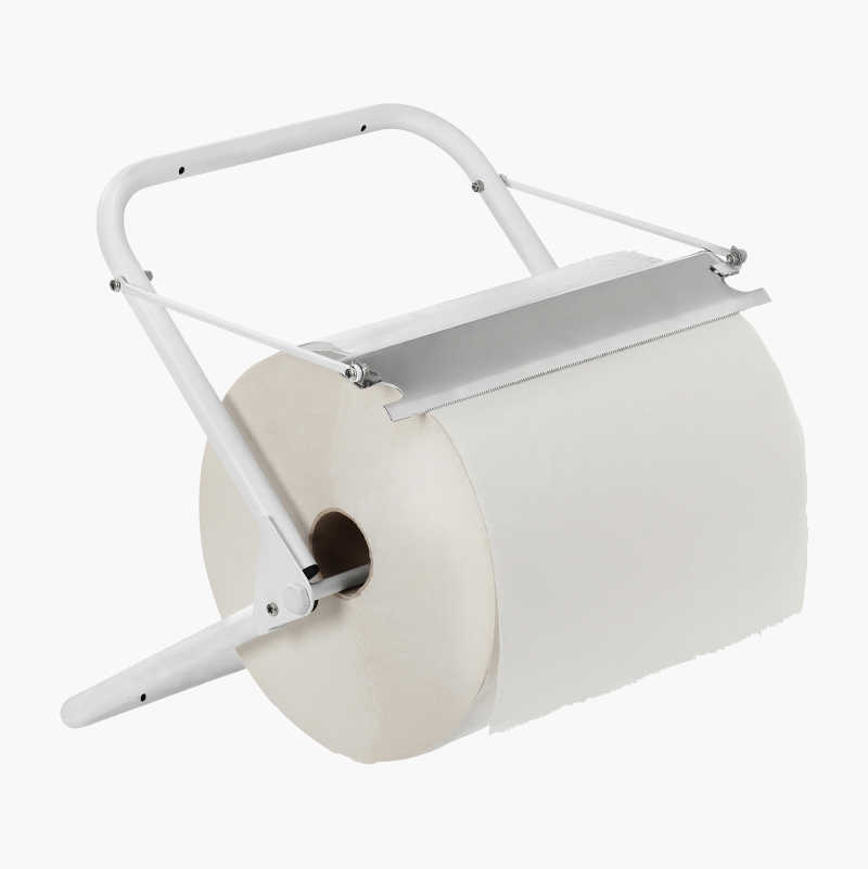 Paper towel roll holder, wall-mounted