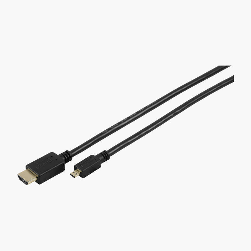 Lav et navn plejeforældre Blive kold HDMI D Micro - HDMI A - Biltema.no