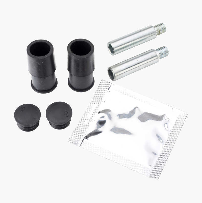 Sliding bolt kit for brake callipers