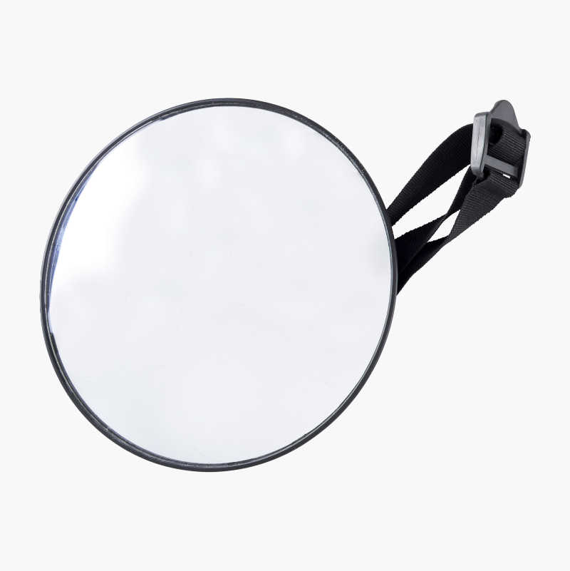Rear seat mirror, round