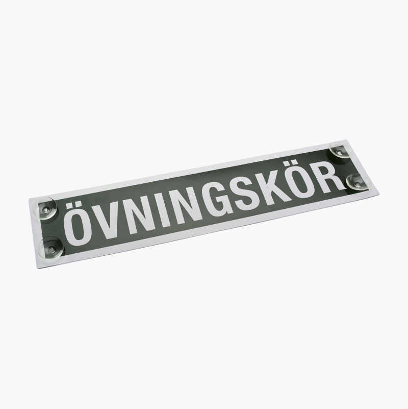 Learner Driver Sign, suction cup