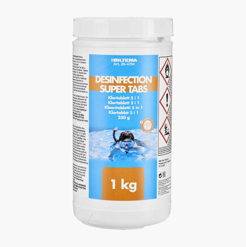 5in1 Chlorine Tablet, 1 kg Biltema.se