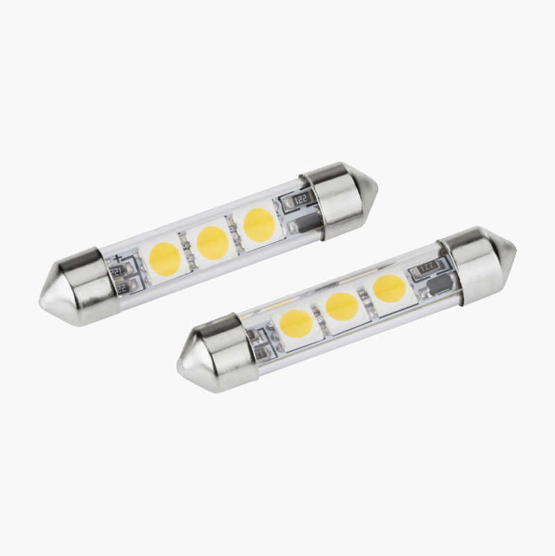 LED pinolpære, 2-pak -