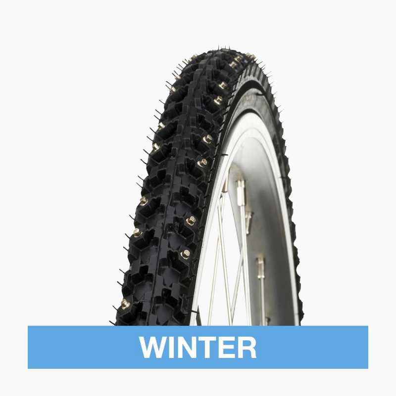 Studded bike tyre 28", 32–622 mm