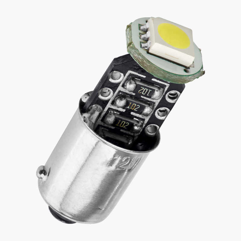 LED BA9s WHITE CAN-BUS 