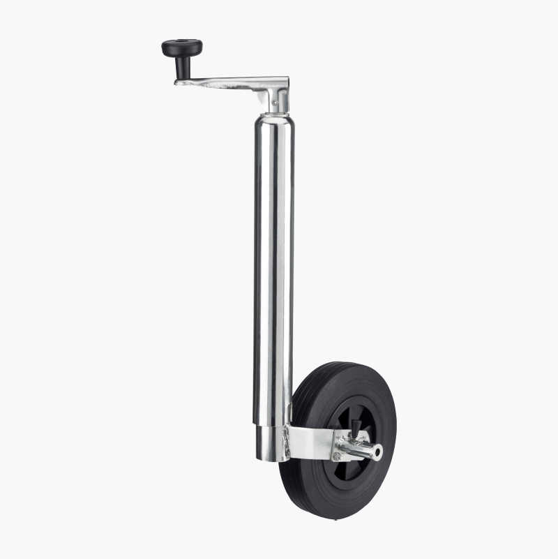 Support wheel with wheel