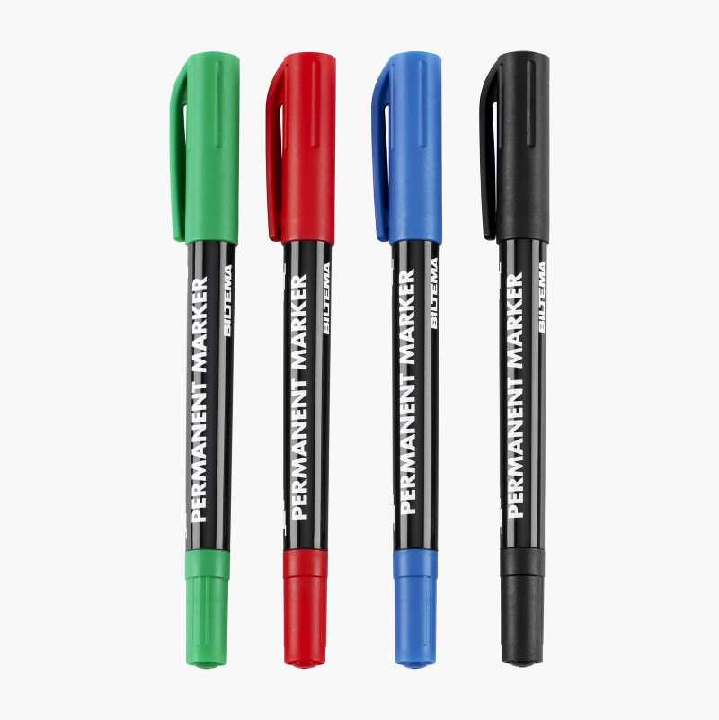 Permanent marker pens clearance for plastic