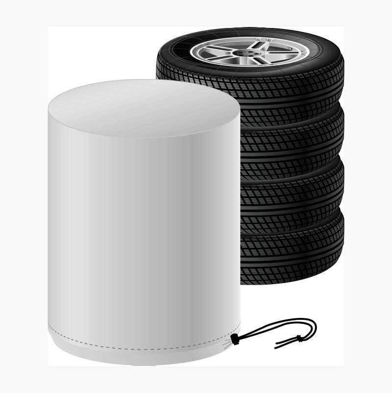 Tyre cover, 76 x 99 cm