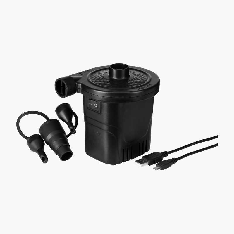 Electrical air pump, rechargeable 