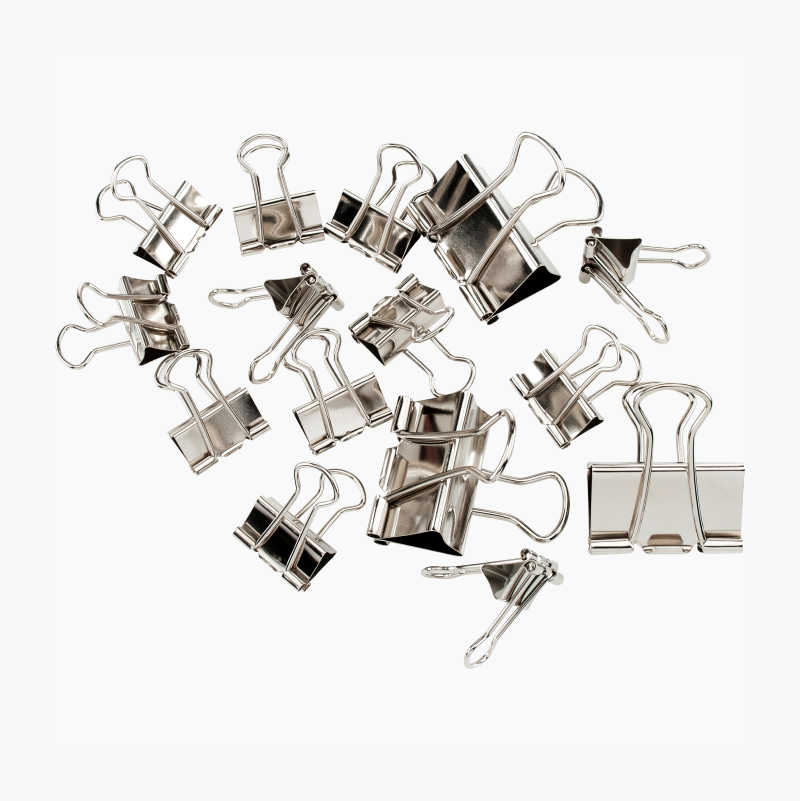 Binder clips, 15pack Biltema.dk