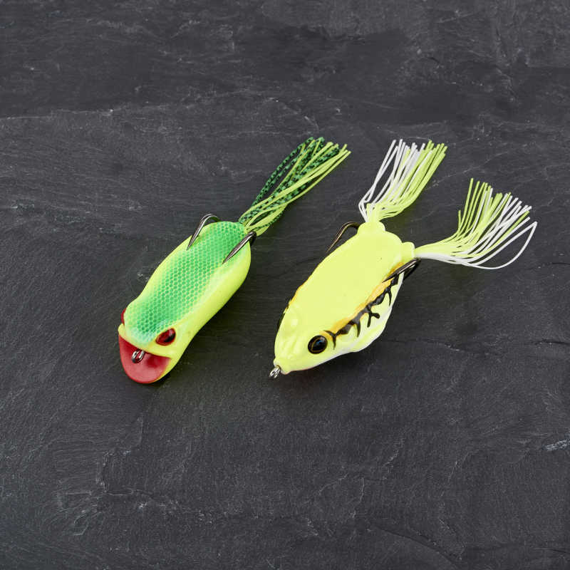  SUPVOX 5 Pcs Soft Lure Frog Fish Bait Lures Floating