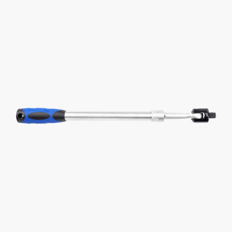 Jointed handle, telescopic