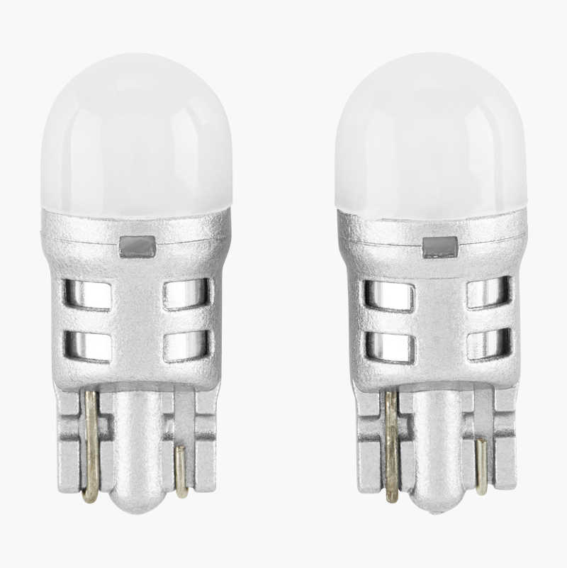 H11 LED bulb set 12/24 Volt white - for 12 and 24 volt use