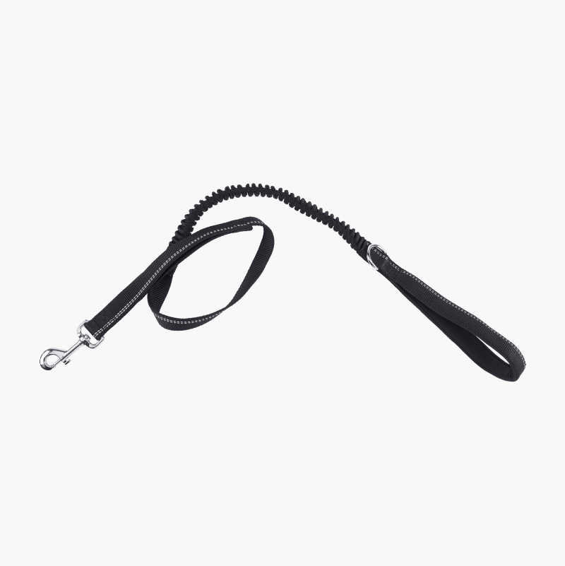 Elastic leash outlet