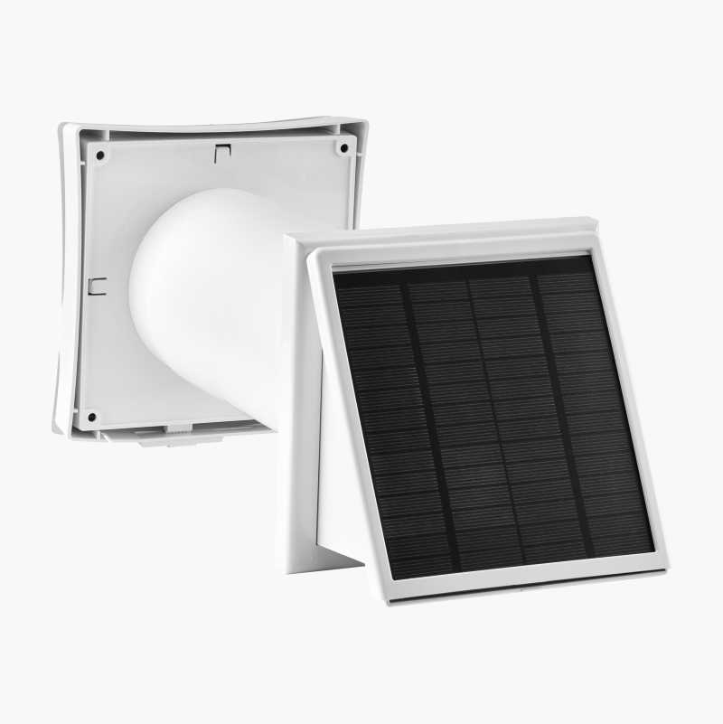 Wall fan, solar powered - Biltema.no