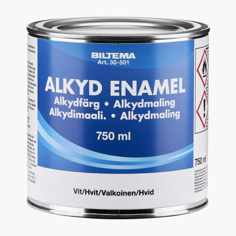 Alkyd Paint 0,75 litre - Biltema.se