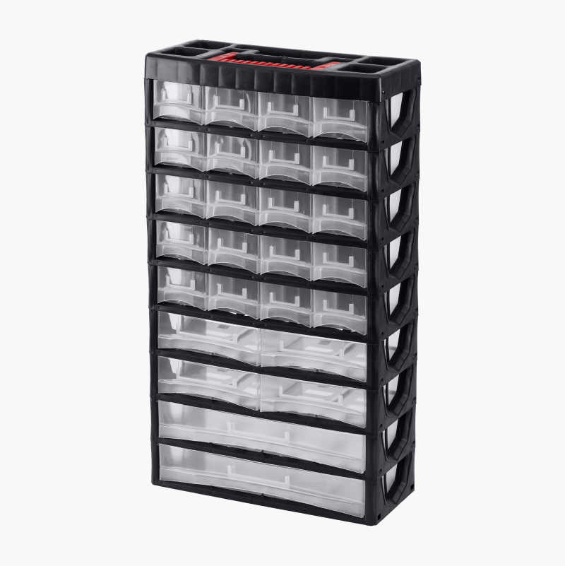 Assortment portable, 26 drawers Biltema.fi