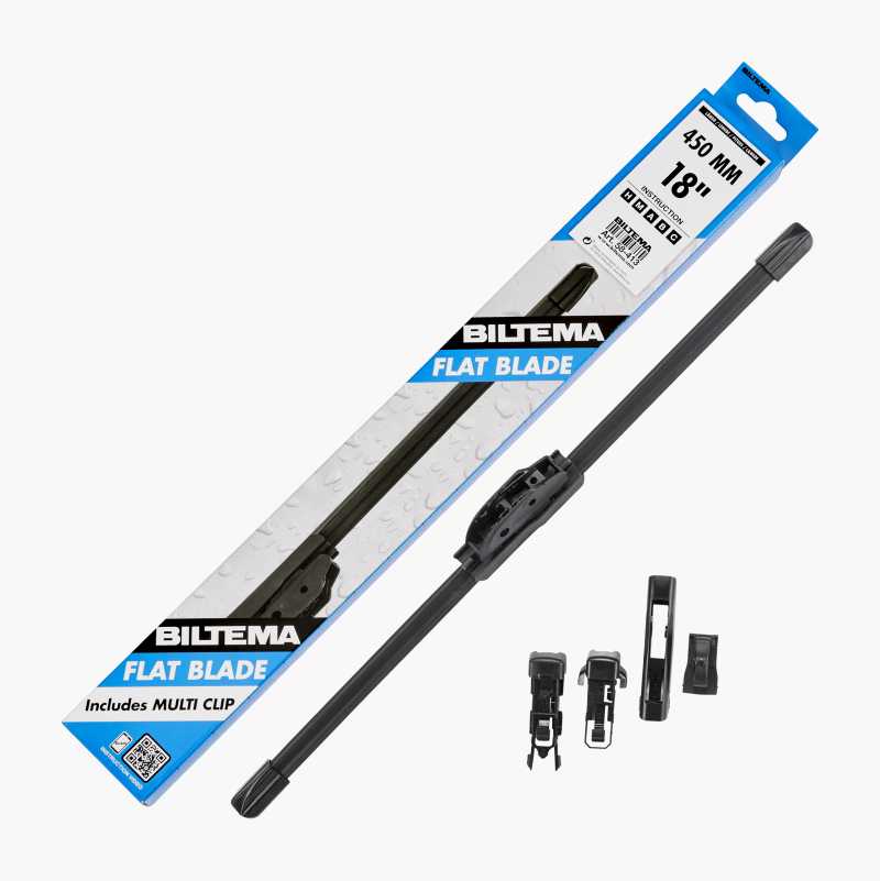 Wiper blade Flatblade 450 mm (18"), 1 st.