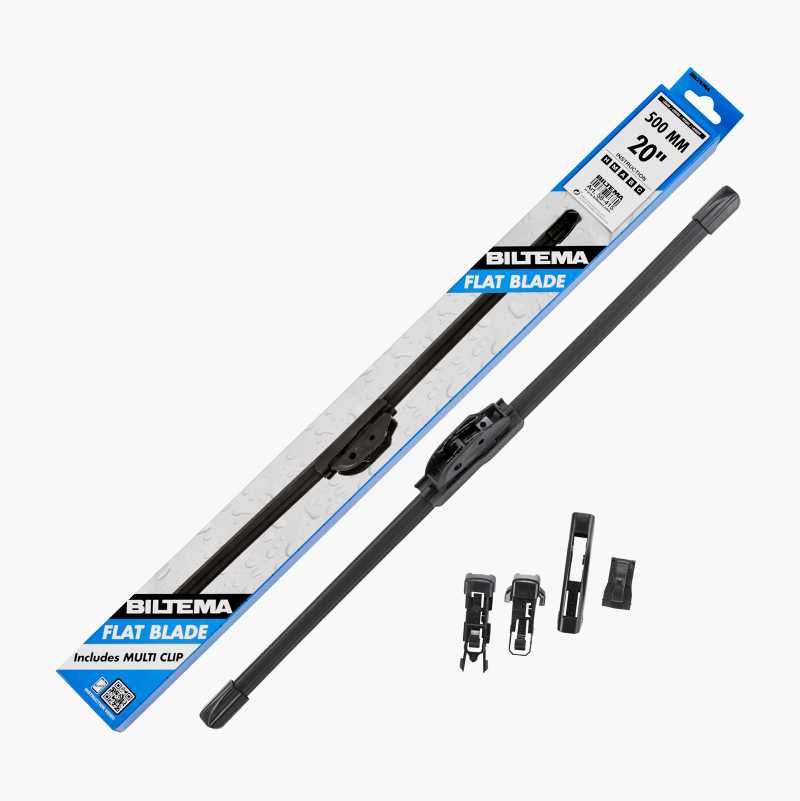 Wiper Blade Flat 500 Mm Biltema No