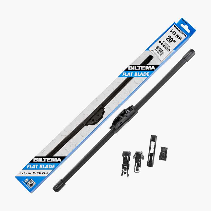 Wiper Blade Flat 500 Mm Biltema Fi