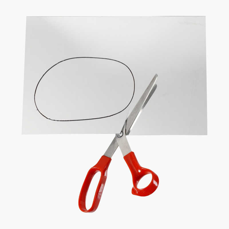 Stick-on mirror