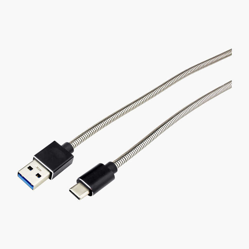 USB Cable with Type C Connector, 1 m 