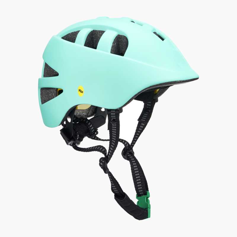 MIPS Skateboard Bicycle Helmet children green Biltema.fi